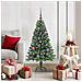 Albero di Natale artificiale con 150 LED Verde 120 cm - Foto miniatura 2