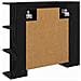 Mobiletto per specchio Rovere Nero 70 x 16,5 x 60 cm - Foto miniatura 7