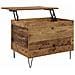 Tavolino da salotto Legno vecchio 60 x 44,5 x 45 cm - Foto miniatura 5