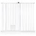 Bettacare Cancelletto Per Animali Con Gattaiola Bloccabile, 126.7cm - 134.3cm, Bianco, Altezza Di 104cm - Foto miniatura 1