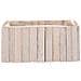Set Di 2 Cestini Rettangolari In Legno Marrone - Foto miniatura 2