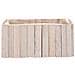Set Di 2 Cestini Rettangolari In Legno Marrone - Foto miniatura 5