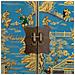 Armadio In Legno Blu 80x38,5x174,5cm - Foto miniatura 8