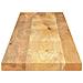 Piano per Tavolo 180x40x3,8cm Rettangolare Legno Massello Mango - Foto miniatura 4