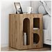 Comodino 2 pcs Rovere artigianale 40 x 35 x 50 cm - Foto miniatura 2