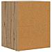 Comodino 2 pcs Rovere artigianale 40 x 35 x 50 cm - Foto miniatura 8