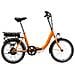 Bici E-bike Pieghevole In Acciaio Misura 20 Batteria 24v 7.8ah Motore Mxus 250w 19nm Bicicletta Richiudibile - Taglia Unica Azzurro - Foto miniatura 3