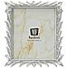 Cornice Portafoto Leavy Silver In Resina Argento Con Foglie 20x25 - Foto miniatura 2