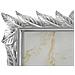 Cornice Portafoto Leavy Silver In Resina Argento Con Foglie 20x25 - Foto miniatura 3