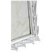 Cornice Portafoto Leavy Silver In Resina Argento Con Foglie 20x25 - Foto miniatura 4