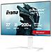 Monitor 27" Fast IPS G-MASTER GB2771QSU-W1 Gaming 2560 x 1440 Pixel Wide Quad HD Tempo di Risposta 2 ms Frequenza di Aggiornamento 200 Hz Bianco - Foto miniatura 6