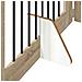 Cancello per cani pieghevole con supporti 2 pcs Rovere Sonoma - Foto miniatura 6