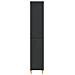 Set di armadi 2 pcs Nero Legno ingegnerizzato - Foto miniatura 4