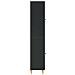 Set di armadi 2 pcs Nero Legno ingegnerizzato - Foto miniatura 5