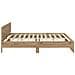 Struttura letto con testata Rovere Artigianale 200 x 200 cm - Foto miniatura 5