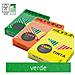 carta copy tinta a4 160gr 250fg col. forti verde fabriano - Foto miniatura 1