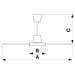 Nordik Evolution R 120/48" 61756 Ventilatore da Soffitto 3 Pale - Foto miniatura 5