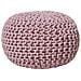 Pouf Poggiapiedi In Tessuto Rosa 40 X 25 Cm Conrad - Foto miniatura 35