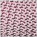 Pouf Poggiapiedi In Tessuto Rosa 40 X 25 Cm Conrad - Foto miniatura 3