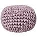 Pouf Poggiapiedi In Tessuto Rosa 40 X 25 Cm Conrad - Foto miniatura 25
