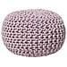 Pouf Poggiapiedi In Tessuto Rosa 40 X 25 Cm Conrad - Foto miniatura 14