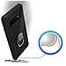 Cover Galaxy S10 Bi-materia Rigida Morbida Anello Magnetico Stand Nero - Foto miniatura 2
