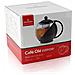 Leaf Cafe Ole Ogni Giorno Rotonda Tea Pot Infusore Carrello Teiera Di Vetro Allentato Nero 700 Ml 24 Oz - Foto miniatura 4