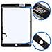 Digitalizzatore Compatibile Con Ipad 5 2017 (nero) 9.7 Pollici Touchscreen Display Assemblea Di Vetro - Foto miniatura 3