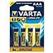 Blister 4 Batterie 1.5v Longlife Alcalina Ministilo Aaa - Foto miniatura 4