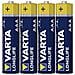 Blister 4 Batterie 1.5v Longlife Alcalina Ministilo Aaa - Foto miniatura 2