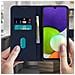Custodia Samsung Galaxy A22 Con Portacarte E Funzione Supporto Blu Notte - Foto miniatura 5