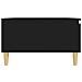 Tavolino da Salotto Nero 90x60x35 cm in Legno Multistrato - Foto miniatura 7