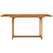 Tavolo da Giardino 150x90x75 cm in Legno Massello di Teak - Foto miniatura 3