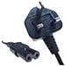 5m UK / C7, C7 coupler, BS 1363, Maschio / femmina, 183g - Foto miniatura 1