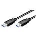 USB3.0, M / M, 1m, 3.0, USB A, USB A - Foto miniatura 1