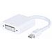 127388 Mini DisplayPort 1.1 DVI Bianco cavo di interfaccia e adattatore - Foto miniatura 1