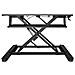 Stazione Di Lavoro Sit-stand Regolabile Per 2 Monitor da 89cm max 12.7 Kg - Foto miniatura 3