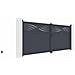 Cancello Elettrico Battente 4mt Halti 400b160 Grigio + Motorizzazione Braccio B5 - Foto miniatura 3