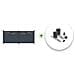Cancello Elettrico Battente 4mt Halti 400b160 Grigio + Motorizzazione Braccio B5 - Foto miniatura 1