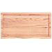 Piano Bagno Marrone 100x50x (2-4) cm Legno Massello Trattato - Foto miniatura 3