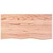 Piano Bagno Marrone 100x50x (2-4) cm Legno Massello Trattato - Foto miniatura 4