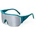 Sunvibe Occhiali Da Sole Sportivi Verde /argento - Foto miniatura 1