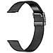 Bracciale In Acciaio Inossidabile Garmin Venu 3s / Forerunner 265s 18 Mm Black - Foto miniatura 3