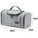 Borsa Da Toilette Portatile E Impermeabile Grey - Foto miniatura 1