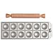 Ravioli Agnolotti Ra-t55x12-cls 12 Pezzi Colore Argento - Foto miniatura 1