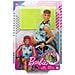 Barbie Fashionistas Bambola Ken Sedia a Rotelle e Rampa Giocattolo Idea Regalo - Foto miniatura 3