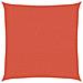 Vela Parasole 160 G /m Quadrata Terracotta 2,5x2,5 M In Hdpe - Foto miniatura 2