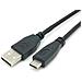 128886 cavo USB USB 2.0 3 m USB A USB C Nero - Foto miniatura 2