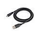128886 cavo USB USB 2.0 3 m USB A USB C Nero - Foto miniatura 1