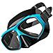 Maschera Subacquea, Vestibilità Comoda Black+blue - Foto miniatura 1